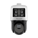 Camera IP 6+4MP Exterior TandemVu ColorVu IR 100m PTZ camera Zoom 25x-HikVision DS-2SE4C425MWG-E26F0