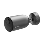 Camera IP+panou solar Wi-Fi 3MP, Exterior, LED/IR 15m, Card, Mic, Difuzor - EZVIZ CS-EB3-3MP-SP(kit) - imagine 2