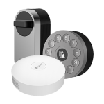 Kit incuietoare electrica si gateway, usor de instalat - EZVIZ DIY lock KIT