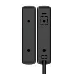 Contact magnetic cu senzor de soc DoorProtect Plus Fibra, cablat, negru - AJAX - imagine 3