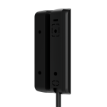 Contact magnetic cu senzor de soc DoorProtect Plus Fibra, cablat, negru - AJAX - imagine 4