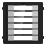 Modul de extensie nametag pentru videointerfon, 12 butoane, RS-485 - HikVision DS-KD-K12 - imagine 2