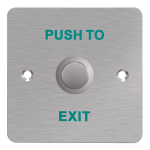 Buton iesire montaj ingropat, panou frontal Aluminiu - HIKVISION