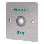 Buton iesire montaj ingropat, panou frontal Aluminiu - HIKVISION - imagine 3