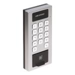 Terminal control acces cu amprentă, card și PIN IP65 Bluetooth - HikVision DS-K1T502DBFWX