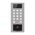 Control acces stand-alone amprenta, Camera 2MP, Card, Functie interfon - HikVision DS-K1T502DBFWX-C