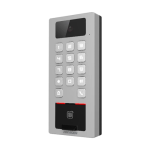 Control acces stand-alone amprenta, Camera 2MP, Card, Functie interfon - HikVision DS-K1T502DBFWX-C - imagine 2
