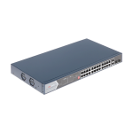 Switch 24 porturi PoE +4 porturi Uplink, All-giga ports, 370W, 4xHi-PoE- HikVision DS-3E0528HP-E - imagine 2