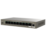Switch 8 porturi Gigabit PoE, 1 port Uplink Gigabit, 1 port SFP Uplink Gigabit - Tenda - imagine 3