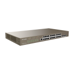 Switch 24 porturi PoE 1Gbps, 4 porturi SFP+ 10Gbps, L3 Cloud Management - IP-COM - imagine 3