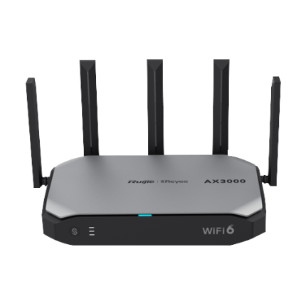 Router Wi-Fi 6, AX3000 Dual Band, 5 x RJ45 1G, Multi-WAN, Cloud Management - Ruijie Reyee