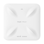 Access Point Wireless AX6000 Dual-Band, Wi-Fi 6, 2x RJ45 2.5G, PoE IN, Cloud Management - Ruijie
