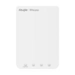 Access Point Wireless AC1300 Dual-Band, Wi-Fi 5, 2 dBi, 5x RJ45 Gigabit, PoE IN, Cloud Management - Ruijie