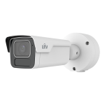 Camera IP 5MP, LightHunter, lentila VF 2.7-13.5mm, IR 60m, Mic., Alarma, IK10 - UNV