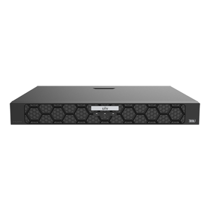 NVR 4K, 16 canale PoE, 16MP, 2xSATA, Analiza video, Alarma I/O, 1U - UNV
