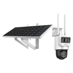 Camera PT IP Wi-Fi 4G 4MP IR30m Card Panou Solar 2.8mm-HikVision DS-2DE2C400IWG-K-4G-C09S20-2.8mm