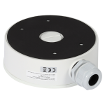 Suport din metal pentru camere dome cu iesire pentru cablu conexiuni - HikVision DS-1280ZJ-PT6 - imagine 2
