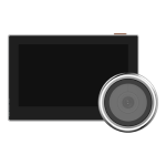 Vizor electronic smart, Wi-Fi, FullHD 1080P, monitor 4.3 inch, acumulator 2200mAh - EZVIZ