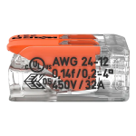 Conector derivatie 2 fire, max. 4 mm² (100 buc.) - WAGO - imagine 2