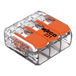 Conector derivatie 3 fire, max. 4 mm² (50 buc.) - WAGO