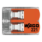Conector derivatie 2 fire, max. 6 mm² (50 buc.) - WAGO - imagine 3