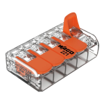 Conector derivatie 5 fire, max. 6 mm² (15 buc.) - WAGO