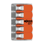 Conector derivatie 5 fire, max. 6 mm² (15 buc.) - WAGO - imagine 3