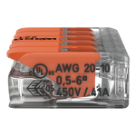 Conector derivatie 5 fire, max. 6 mm² (15 buc.) - WAGO - imagine 4