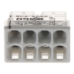 Conector compact de imbinare, 8 fire, max. 2.5 mm² (50 buc.) - WAGO - imagine 2