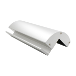 Suport UZL pentru montaj electromagnet CSE-280P pe usi din sticla fara rama - CSAccess CSE-280P-UZL - imagine 3