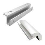 Suport UZL pentru montaj electromagnet CSE-280P pe usi din sticla fara rama - CSAccess CSE-280P-UZL - imagine 5