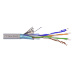 Cablu UTP, cat 5E, Cupru integral, rola 305m - ELAN ELN-FTP-5E-CU
