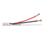 Cablu Microcoaxial + alimentare 2x0.5, Cupru 100%, 100m