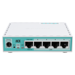 Router hEX, 5 porturi Gigabit, USB, PoE IN - MikroTik - imagine 2