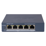 Switch PoE 4 porturi Gigabit, 60W, 1 port RJ45, VLAN, 10 Gbps - HikVision DS-3E1505P-EI