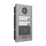Post exterior videointerfon TCP/IP pentru 2 familii, IR, IK08 - UNV - imagine 2
