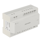 Distribuitor IP 2-wire, 6 porturi, montaj DIN, 24VDC - HikVision DS-KAD706Y - imagine 5