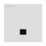 Access Point Wi-Fi 6, AX3000 Dual-Band, 4.13 dBi, 2 x RJ45 1 Gbps, PoE IN, Cloud Management - Ruijie