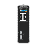 Switch industrial 3 x RJ45 1G PoE+, 1 x RJ45 1G Hi-PoE, 2 x SFP 1G, Cloud Management - Ruijie Reyee - imagine 3
