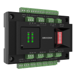Modul extensie control acces, 2 usi, Wiegand, RS-485, sina DIN inclusa - HikVision DS-K2M002X-E