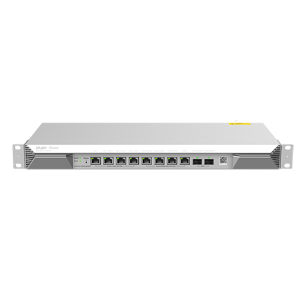 Router Business 2 x SFP+ 10Gbps, 4 x RJ45 2.5 Gbps, 4 x RJ45 1 Gbps, 1500 clienti, Cloud Management - Ruijie