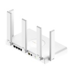 Router WiFi 6 Dual Band, 5 x RJ45 Gigabit, AX3000, 5 dBi, Dual-WAN, Cloud Management - Ruijie - imagine 2