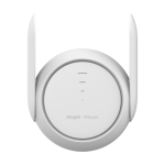 Wireless Extender Wi-Fi 5, Dual Band, AC1200, 1 x RJ45 10/100 Mbps, Cloud Management - Ruijie