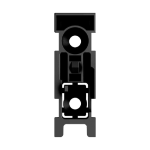 Smart Bracket pentru magnet DoorProtect, negru - AJAX