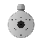 Doza conexiuni JunctionBox, 118x59 mm, alb - AJAX