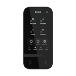 Tastatura KeyPad TouchScreen, negru- AJAX