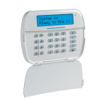 Tastatura LCD cu display 2x16 caractere pentru centrale alarma antiefractie - DSC HS2LCDEE3