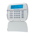 Tastatura LCD cu display 2x16 caractere pentru centrale alarma antiefractie - DSC HS2LCDEE3 - imagine 2