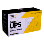 UPS TSY Power, 3000VA/1800W, LCD, AVR-repornire automata, 4 x Schuko - TSY Power TSY-MP-3K0-LCD - imagine 3