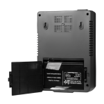 UPS TSY Power 600VA/360W, LCD, AVR, 6 prize Schuko, RJ45, USB-B Management - TSY Power TSY-D-0K6-LCD - imagine 4